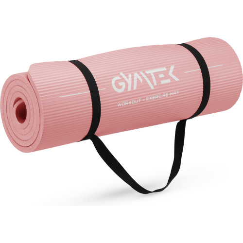 Коврик для фитнеса  Queenfit NBR 1,5 см pink - фото №4